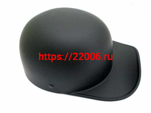 Мотошлем кепка (черный матовый) (XL)