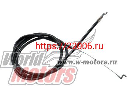 Трос газа мотокосы FS55 для карбюратора S265B (крюк) (без провода, 41401801112) Трос газа мотокосы FS55 для карбюратора S265B (крюк) (без провода, 41401801112)