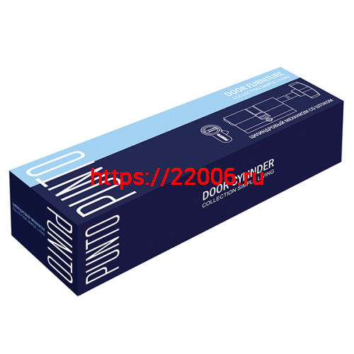 Цилиндровый Punto (Пунто) механизм (Z407/90) Z4007Tang90(55+10+25) со штоком CP хром фото 3