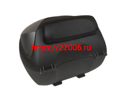 Кофр багажный мото задний CIGNA E-29 29л серый с черным фото 3