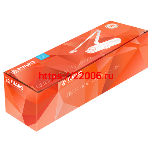 Доводчик Fuaro (Фуаро) дверной DC20-4 (DC-204) AL до 85 кг (алюминий) фото 2 Доводчик Fuaro (Фуаро) дверной DC20-4 (DC-204) AL до 85 кг (алюминий) фото 2