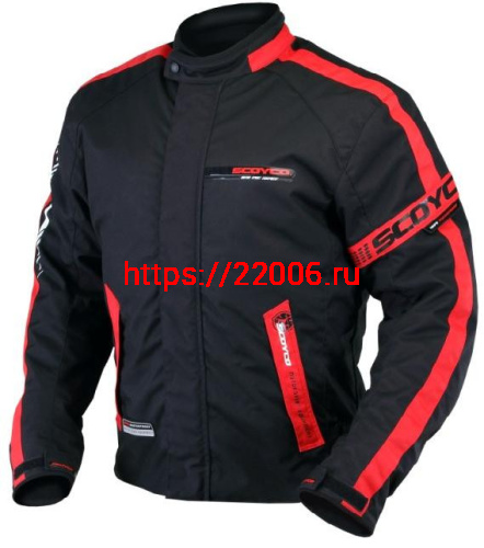 Куртка мотоциклетная JK34 красная (L) Scoyco Куртка мотоциклетная JK34 красная (L) Scoyco