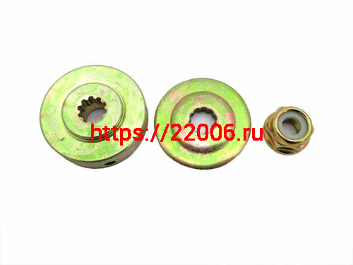 Набор шайб редуктора (2шт.) с гайкой для крепления ножа 26-52сс (10 шлицов)