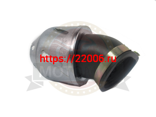 Фильтр воздушный нулевого сопротивления (1670) КОРПУС НЕОН1 серебристый, d=42, сетка, к К65, К68 фото 3