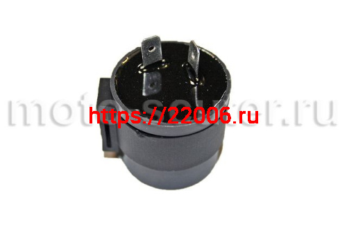 Реле поворотов с сигналом 2-х контактное мопед Дельта, Альфа, Орион ТММР Реле поворотов с сигналом 2-х контактное мопед Дельта, Альфа, Орион ТММР