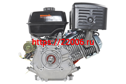 Двигатель HEMEN 15,0 л.с. с катушкой 15А180Вт 190FE (420 см3) электростартер, вал 25 мм фото 3