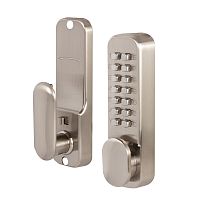 Замок Ajax (Аякс) накладной кодовый RIM-200 code SN мат.никель