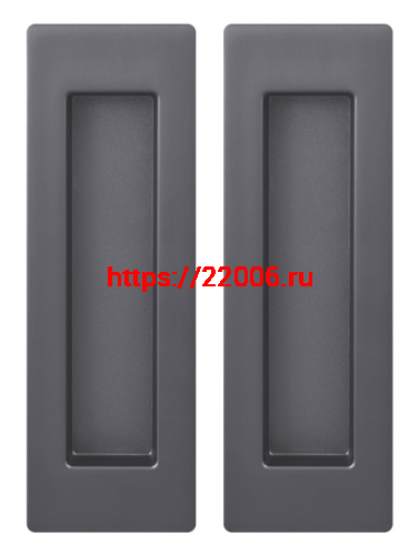 Ручка Armadillo (Армадилло) для раздвижных дверей SH.URB153.010 (SH010 URB) BPVD-77 вороненый никель