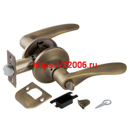 Ручка Punto (Пунто) защелка DK620 MAB-BK (6020 MAB-B) (фик.) мат. бронза Ручка Punto (Пунто) защелка DK620 MAB-BK (6020 MAB-B) (фик.) мат. бронза