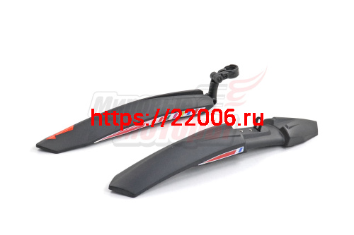 Крылья 26'' (пластик) (пара) черные (3112616-32)