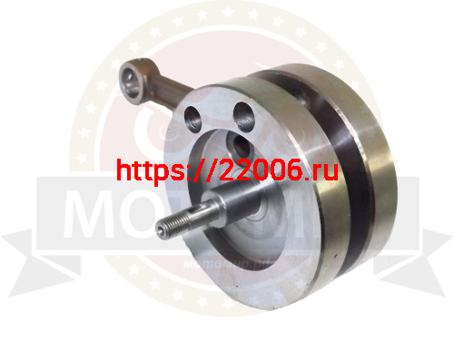 Коленвал "Газуля 50" палец ВГШ 10 мм фото 2 Коленвал "Газуля 50" палец ВГШ 10 мм фото 2