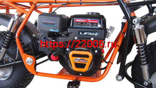 Мотоцикл СКАУТ САФАРИ 3- 8+ BIGFOOT (перед. и задн. подвеска, 8,0+лс KP230, руч. старт, диск тормоз) фото 3 Мотоцикл СКАУТ САФАРИ 3- 8+ BIGFOOT (перед. и задн. подвеска, 8,0+лс KP230, руч. старт, диск тормоз) фото 3