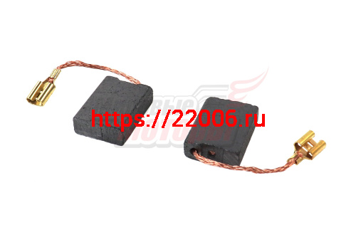 Щетки (№697) Hitachi (7*17*23) поводок, клемма-мама Щетки (№697) Hitachi (7*17*23) поводок, клемма-мама