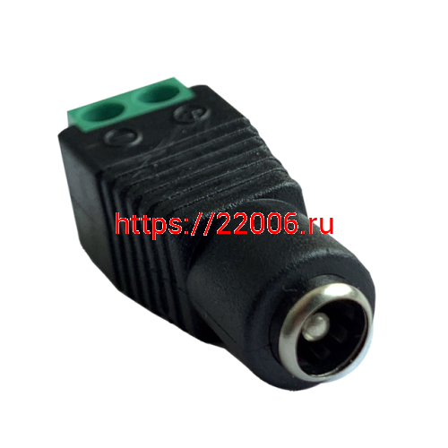 SAT-101 (Разъем питания гнездо с клеммной колодкой 2.1х5.5mm) Разъем SAT-101 (Разъем питания гнездо с клеммной колодкой 2.1х5.5mm) Разъем