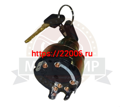 Замок зажигания Иж 5 конт. Китай (упак. 200 шт.) фото 2 Замок зажигания Иж 5 конт. Китай (упак. 200 шт.) фото 2