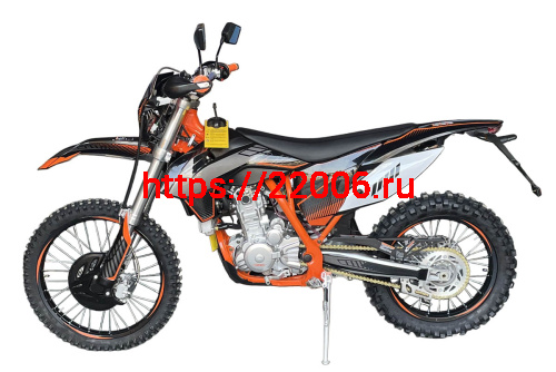 Мотоцикл внедорожный X-MOTOS CBS300 с ПТС, 4 кл  (двигатель ZONGSHEN) фото 2