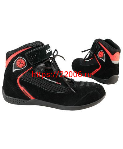Ботинки мотоциклетные MBT001 45 размер черные Scoyco Ботинки мотоциклетные MBT001 45 размер черные Scoyco