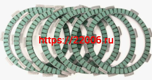 Диск сцепления TTR125 154FMI, усиленные (3 шт.) OTOM ZS Диск сцепления TTR125 154FMI, усиленные (3 шт.) OTOM ZS