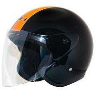 Мотошлем THH T-373 black/orang (S)