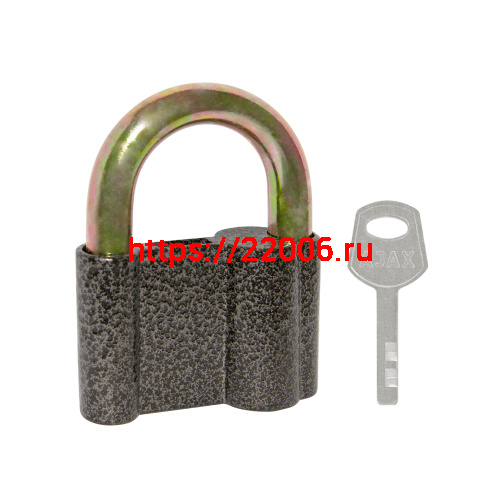 Замок Ajax (Аякс) навесной PD-4070 (PD-40-70) 3 fin key