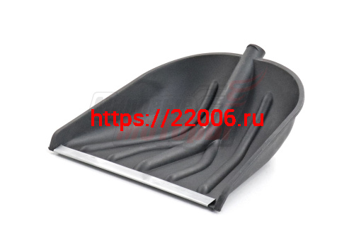 Лопата снегоуборочная 400*410мм "Купец-2" оцинк. планка, без черенка Лопата снегоуборочная 400*410мм "Купец-2" оцинк. планка, без черенка