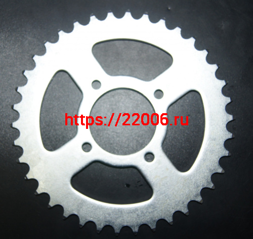 Звезда ведомая 520*38 зубьев CS150/200 4х55 D58 Звезда ведомая 520*38 зубьев CS150/200 4х55 D58