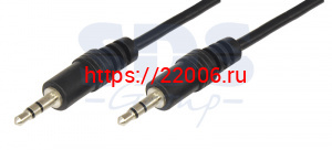 3.5мм-джек 3.5мм Аудио шнур 1,5м Rexant 3.5мм-джек 3.5мм Аудио шнур 1,5м Rexant