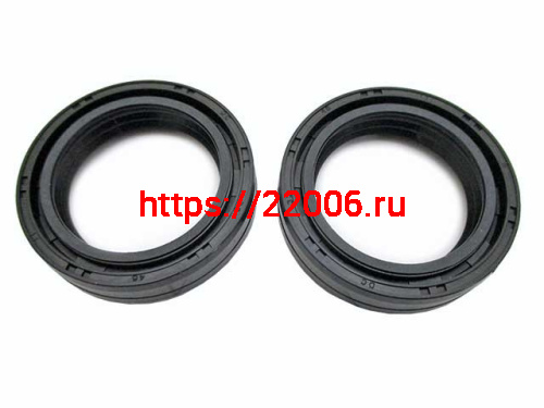 Сальники передней вилки (33*46*11) TTR125, PitsterPRO (2 шт в комп) резина Сальники передней вилки (33*46*11) TTR125, PitsterPRO (2 шт в комп) резина