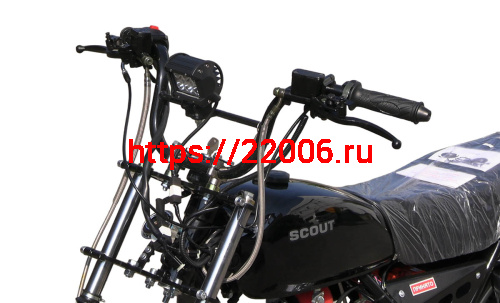 Мотоцикл СКАУТ-8 Стриж, 125 куб.см., полу-автомат фото 5 Мотоцикл СКАУТ-8 Стриж, 125 куб.см., полу-автомат фото 5