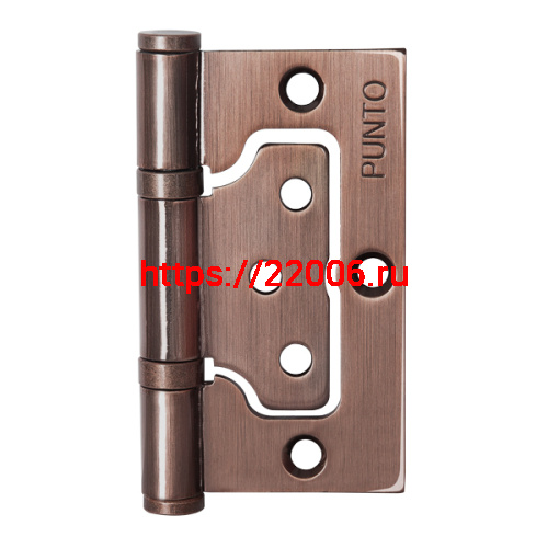 Петля Punto (Пунто) универсальная без врезки IN3200W-HD AC (200-2B/HD 75x2,5) медь Петля Punto (Пунто) универсальная без врезки IN3200W-HD AC (200-2B/HD 75x2,5) медь