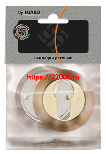 Накладка Fuaro (Фуаро) под цилиндр ET RM GP/SG-5 фото 2 Накладка Fuaro (Фуаро) под цилиндр ET RM GP/SG-5 фото 2