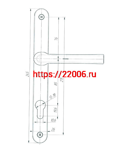 Ручка дверная Zenit (Зенит) на планке РФ1-85.25 (85 мм) черный матовый Ручка дверная Zenit (Зенит) на планке РФ1-85.25 (85 мм) черный матовый