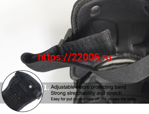 Наколенники+налокотники RIDING TRIBE HX-P15 фото 2 Наколенники+налокотники RIDING TRIBE HX-P15 фото 2