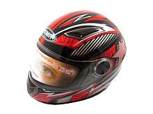 Мотошлем YM-826 черный (М)