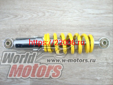 Амортизатор зад. L-250, D1-25, d1-9, Н1-21, D2-25, d2-9, Н2-21 хром BUG, BEETLE, DINGO Амортизатор зад. L-250, D1-25, d1-9, Н1-21, D2-25, d2-9, Н2-21 хром BUG, BEETLE, DINGO