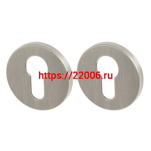 Накладка Armadillo (Армадилло) под цилиндр ET.R.URS52 (ET URS) SN-3 матовый никель фото 2 Накладка Armadillo (Армадилло) под цилиндр ET.R.URS52 (ET URS) SN-3 матовый никель фото 2