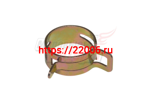 Хомут шланга пружинный, ленточный, диаметр 10 мм