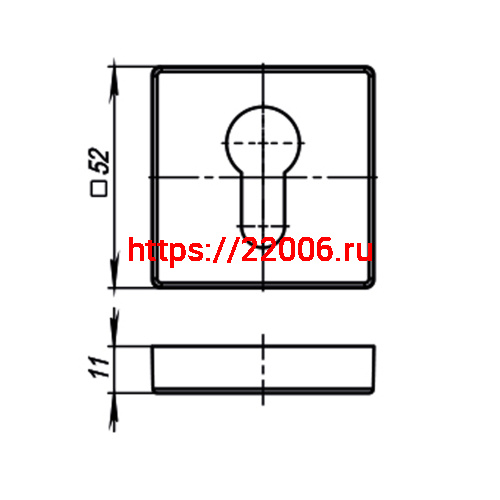 Накладка Armadillo (Армадилло) под цилиндр ET.K.USQ52 (ET USQ) FSG флорентийское золото фото 3