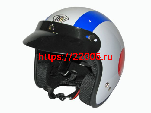 Мотошлем THH T-380 №6 matte skull (L)