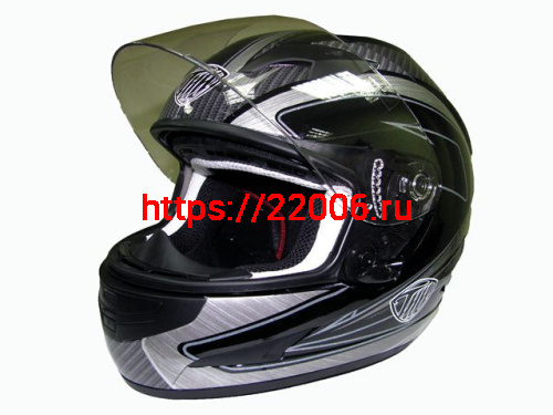 Мотошлем THH TS-42 №7 black/ gray (L) Мотошлем THH TS-42 №7 black/ gray (L)