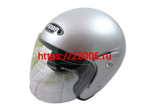 Мотошлем YM-612 серый (S) Мотошлем YM-612 серый (S)