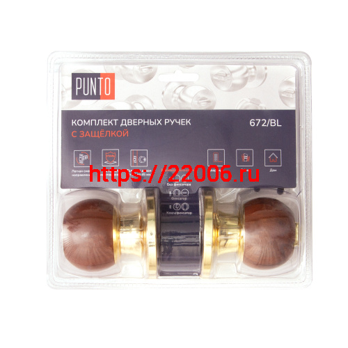 Ручка Punto (Пунто) защелка DK672/BL WD-BK (фик.) дерево Ручка Punto (Пунто) защелка DK672/BL WD-BK (фик.) дерево