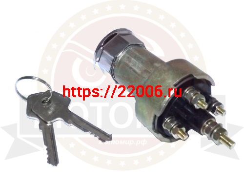 Замок зажигания Муравей, Буран, М412 (12.02.3704) (кол-во в упак. 200 шт.) фото 2