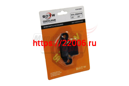 Колодки тормозные передние DINGO,BEETLE,BUG,COUGAR,ZERO,c/х DINGO T125,T150,МУХТАР-15