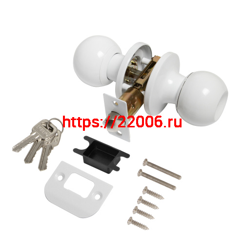 Ручка Punto (Пунто) защелка DK672/BL WH-ET (кл./фик.) белый фото 2 Ручка Punto (Пунто) защелка DK672/BL WH-ET (кл./фик.) белый фото 2