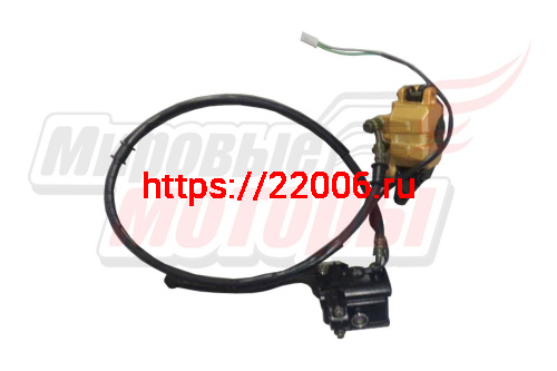 Гидравлика передняя в сборе YBR125 (для 5-ти лучевых ободов) Гидравлика передняя в сборе YBR125 (для 5-ти лучевых ободов)