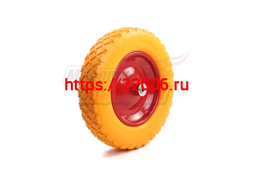Колесо ПЕНА тачки садовой 8" 4,00-8" (W16) (под ось 12мм) Колесо ПЕНА тачки садовой 8" 4,00-8" (W16) (под ось 12мм)