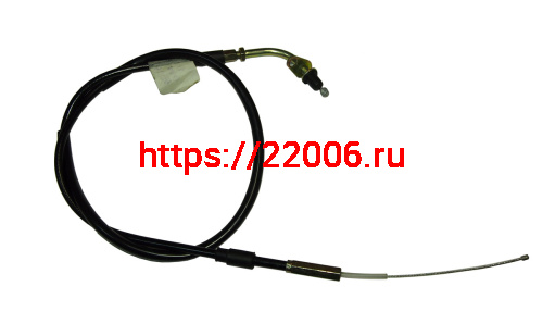 Трос газа L-1000мм, ход-100мм, YBR125 в сборе Трос газа L-1000мм, ход-100мм, YBR125 в сборе