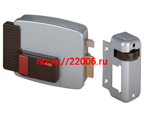 Замок Cisa (Чиза) накладной электромеханический 11.610.2 (дверь левая, открывается внутрь)