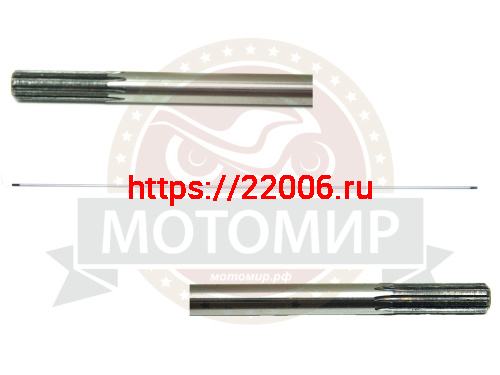Вал штанги мотокосы GBC-033/043 (шлиц 9)